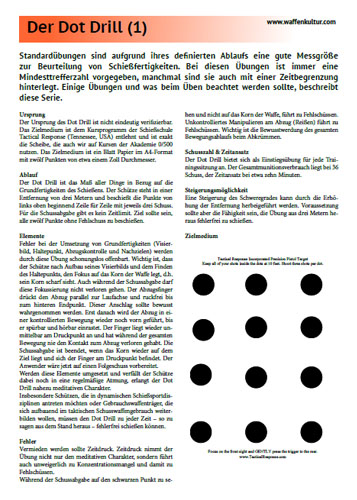 Taschenkarte Standards